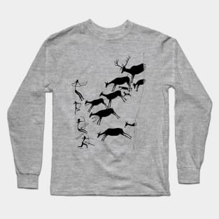 Stag Hunting in Valltoria Long Sleeve T-Shirt